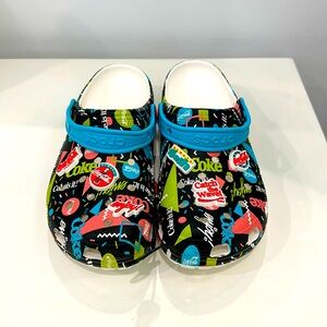 CROCS Coca-Cola collab clogs.  Brand New! US mens 10/womens 12